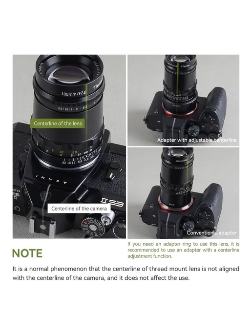 TTArtisan 100mm f2.8 Bubble Bokeh Объектив для полноформатны, черный, фото 6