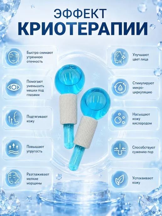 АЛВОРА Криосферы для лица шеи и декольте, синий, фото 2
