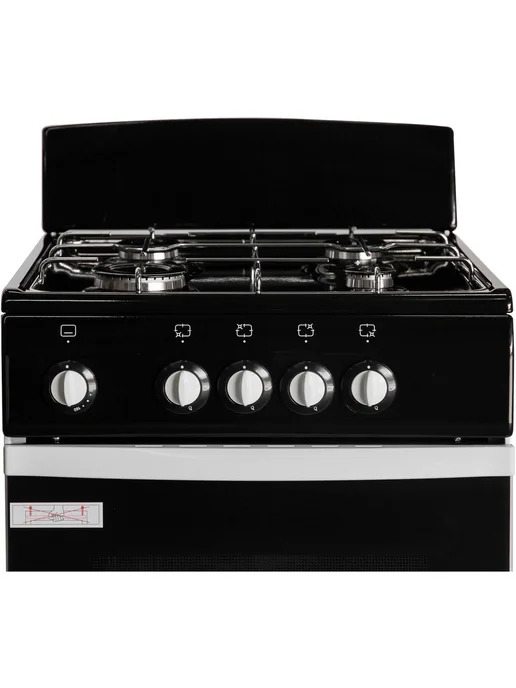 De Luxe Плита газовая 5040.38Г (951120) чер, 5040,38 г, фото 8