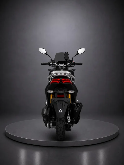 ТЕХНОМОТОРФ Скутер VMC JET PRO Matt Black 49 (180) см3, инжектор, черный, фото 4