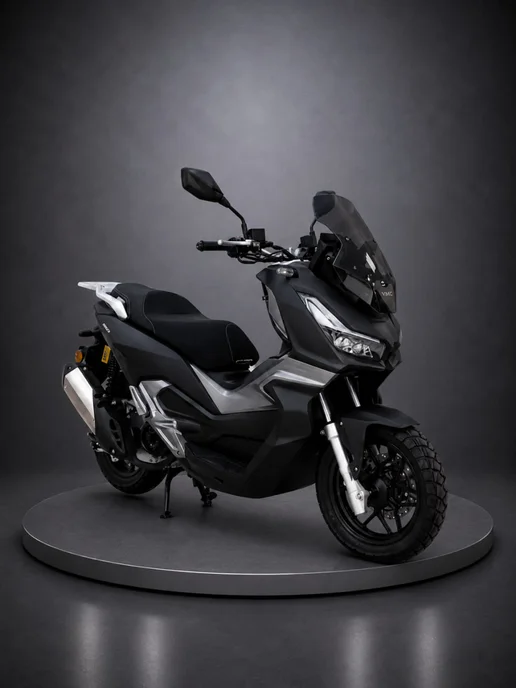 ТЕХНОМОТОРФ Скутер VMC JET PRO Matt Black 49 (180) см3, инжектор, черный, фото 7