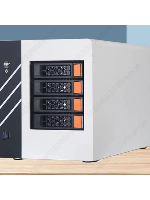Нет бренда DIY NAS-сервер 4-отсека для домашнего хранения данных, вариант, фото 2