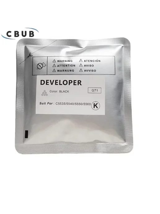 CBUB порошок для проявки NPG71 GPR55 для Canon C5535 C5540 C, C5535 C5540 C, фото 4