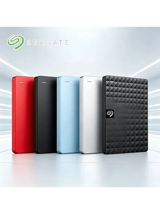 Нет бренда Портативный жесткий диск Seagate new RJ 1TB, 1 ТБ, фото 2