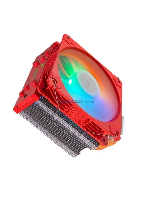 Нет бренда Кулер для ПК Black с RGB подсветкой, черный, фото 5