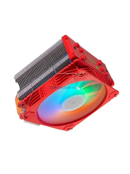 Нет бренда Кулер для ПК Black с RGB подсветкой, белый, фото 6