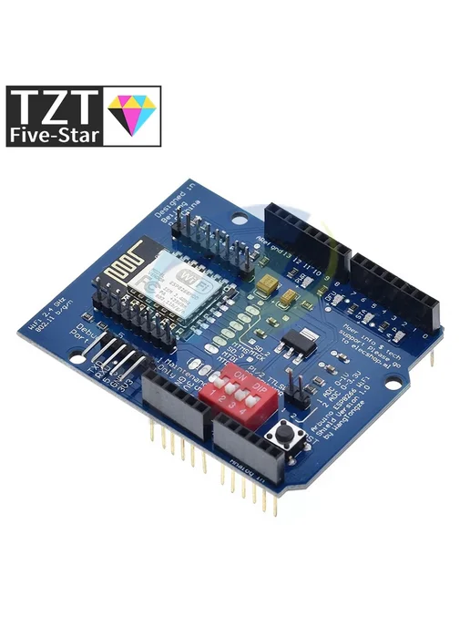 TZT Esp8266 D1 Mini Pro Dual Base Shield Kit (3шт), 1 шт, фото 3