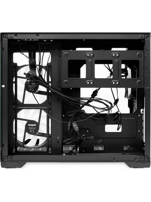 HSPD Компьютерный корпус F330-TGBK-ARGB, черный, фото 4