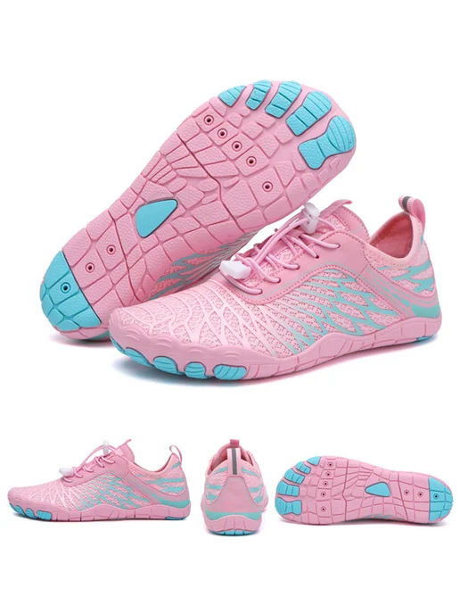 Акваобувь дышащая для дайвинга, прогулок, озеро (Pink 40), розовый, фото 5