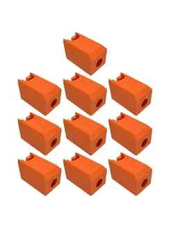 10 силиконовых чехлов для экструдера Bambu Lab X1C P1P P1S