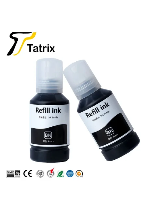 Tatrix International Титрица для Epson 534, черные совместимые чернила для бутыло, черный, фото 5