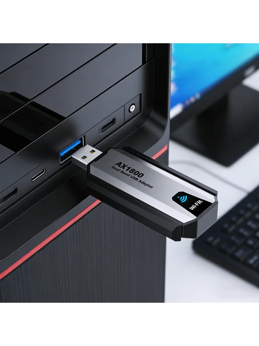 Wi-Fi адаптер USB 3.0 1800M для Windows, Mac, Linux, вариант, фото 5
