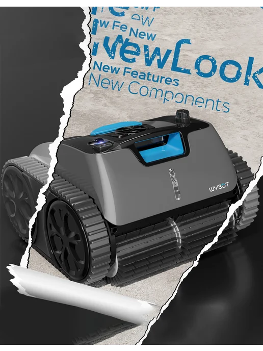 WYBOT робот пылесос для бассейна C1PRO, черный, фото 2