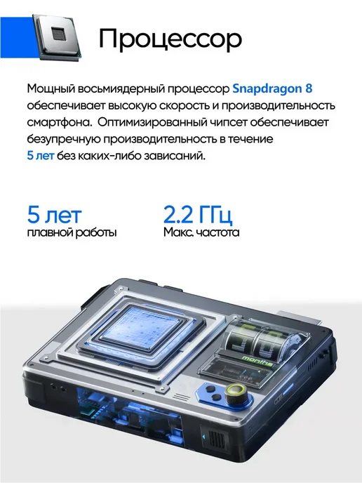 Смартфон TECNO Bt1 12/512 ГБ, белый, фото 8