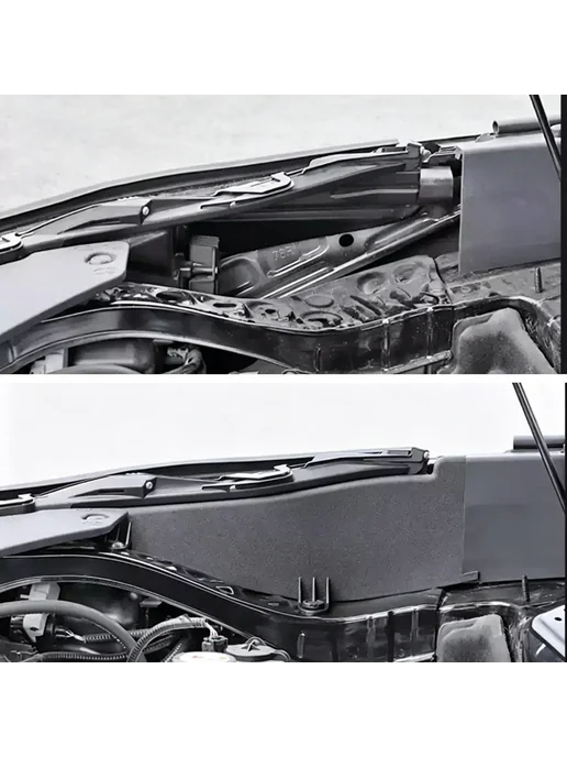 Нет бренда Защитная перегородка воздухозаборника Bonnet gap filler, вариант, фото 6