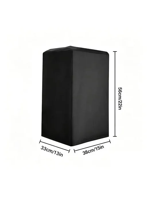Нет бренда Чехол для колонок Oxford 210D 33x38x56cm, черный