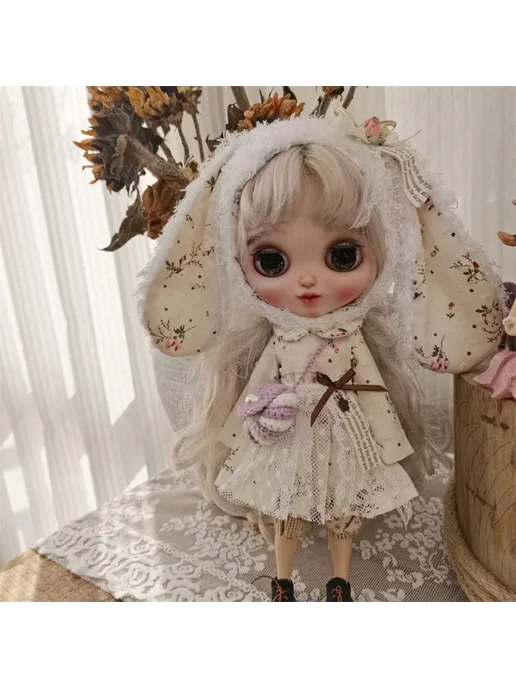 Нет бренда Комплект одежды для кукол Blythe, белый, Лолита, белый, фото 2