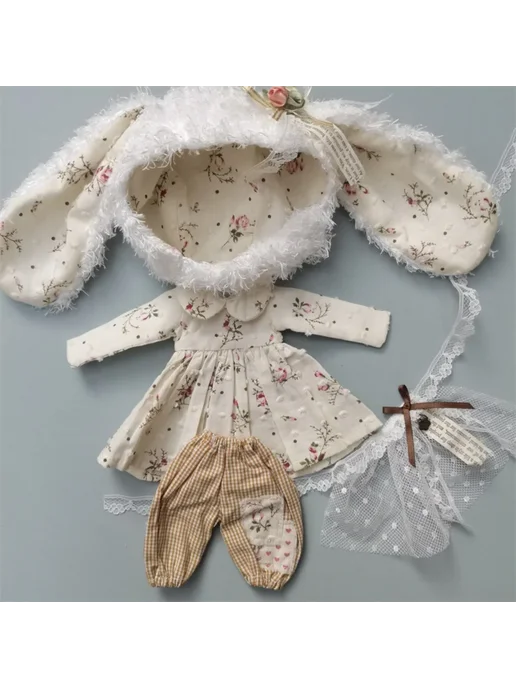 Нет бренда Комплект одежды для кукол Blythe, белый, Лолита, белый, фото 3