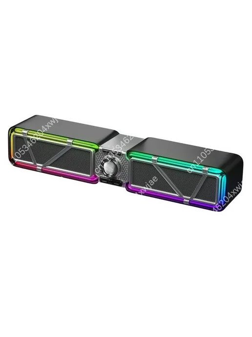 Нет бренда Soundbar Bluetooth ColorA RGB для ПК, розовый, фото 2