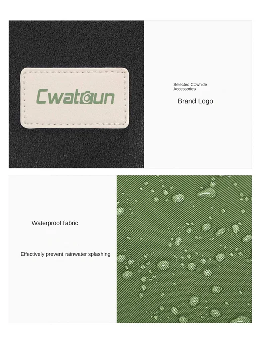 Нет бренда Сумка для фотоаппарата Cwatcun, Черный Off-white S, черный, фото 7