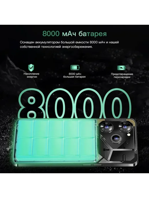 Смартфон TECNO Pova 6 Pro 12/1024 ГБ, черный, фото 3