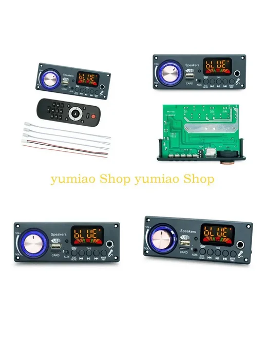 Нет бренда Усилитель 587B Bluetooth 2x50Вт 100Вт, 2x50, 50 Вт