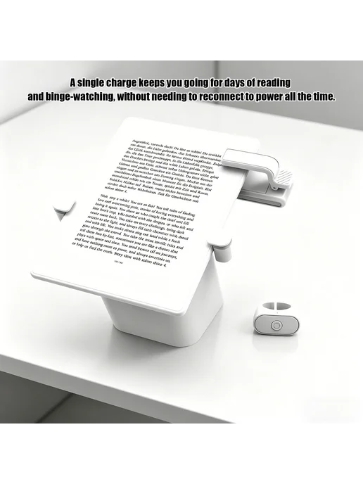 Обратная цепочка для Kindle (White) — удобно для чтения, белый, фото 2