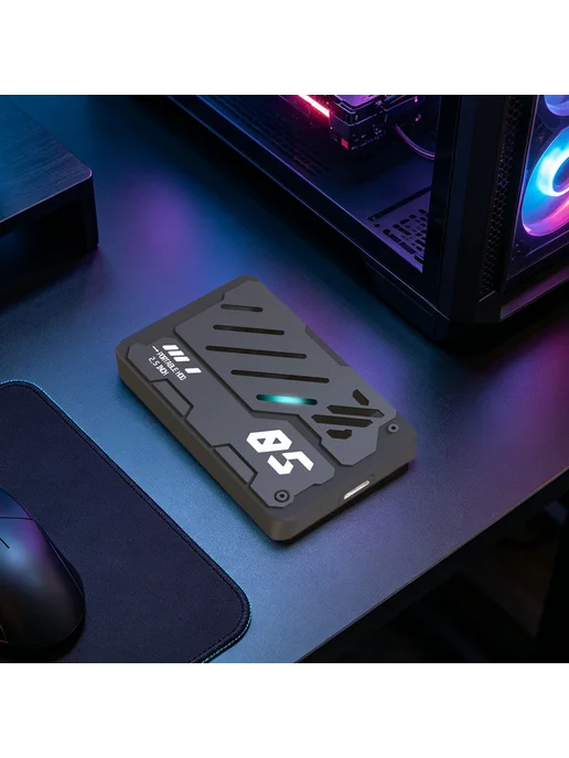 750Гг внешн. HDD Type-C RGB для ПК, Mac, ноутбука, Xbox, вариант, фото 2