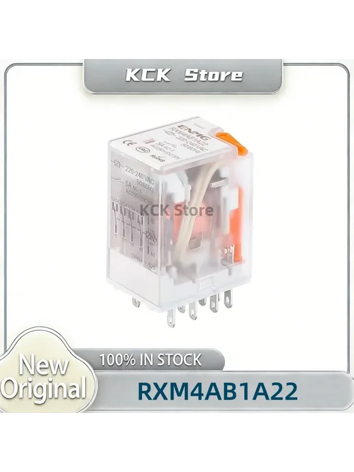 Нет бренда Электромагнитное реле RXM4AB1A22 AC220V 5A, вариант