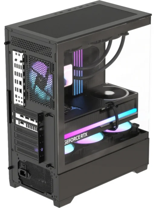 FORMULA Компьютерный корпус CRYSTAL Z1 V2 B, черный, фото 4