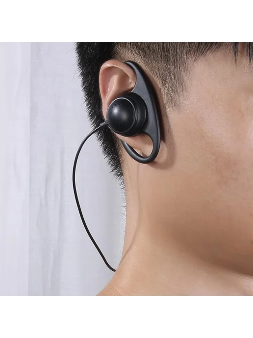 Гарнитура 2Pin D-Shape с PTT Mic для Kenwood радиостанций, вариант