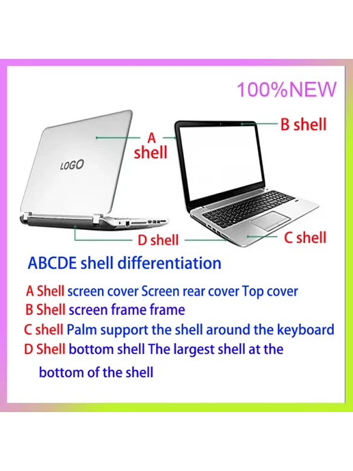 KUXM Охлаждающий вентилятор для ноутбука ADDA AD1224UX-A73GL, вариант, фото 3
