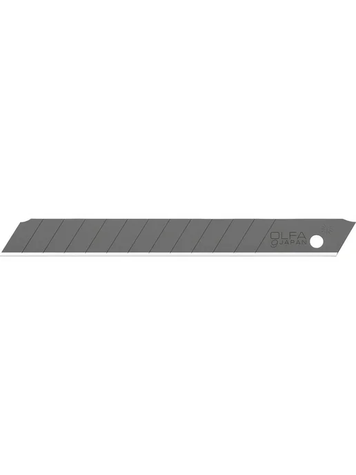 Сегментированные лезвия OLFA Excel black 9 мм, 10 шт, в, 10 шт