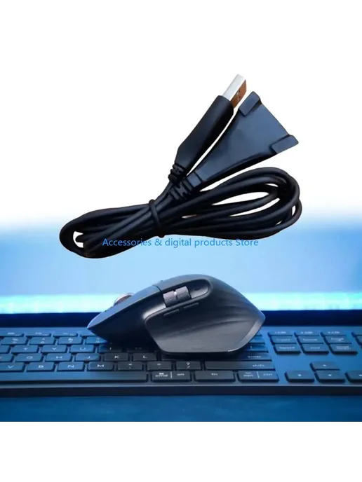 Нет бренда Удлинитель USB 2.0 для мыши и клавиатуры 1,5 метра, 1,5 м, фото 4
