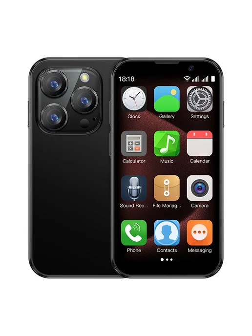Смартфон nomu Soyes Xs18 Pro 2/16 ГБ, черный