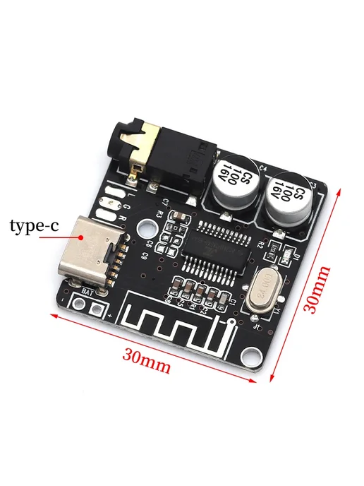 Liludin Bluetooth аудиоприемник Model 3 4.1 type-c red, красный, фото 4