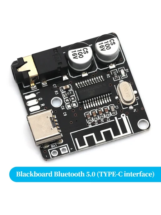 Liludin Bluetooth аудиоприемник Model 3 5.0 type-c black, черный