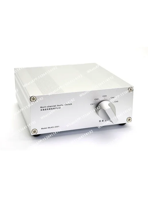 Пассивный аудио коммутатор 5 Input 1 Output RCA, вариант