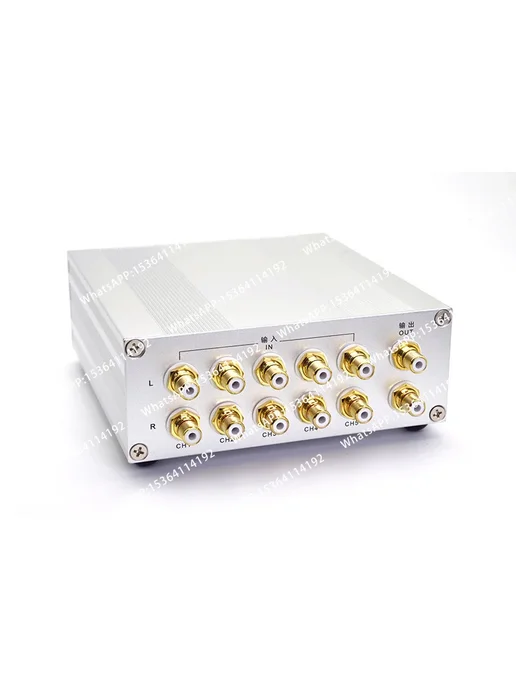 Пассивный аудио коммутатор 5 Input 1 Output RCA, вариант, фото 2