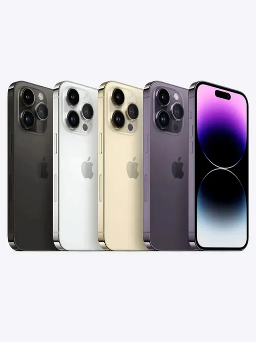 Смартфон Apple iPhone 14 Pro Max 512 ГБ (восстановленный), золотой, фото 7