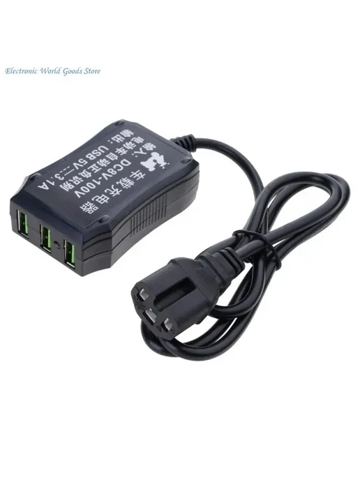Нет бренда Универсальное USB-зарядное устройство A3PD от 12 В до 120 В, вариант, фото 5