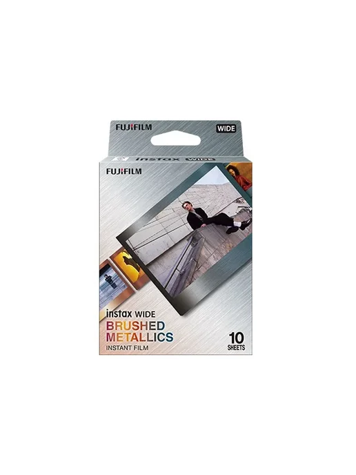 FUJIFILM Фотобумага Instax Wide BRUSHED черно-белая 10-50 ли, черный, фото 4