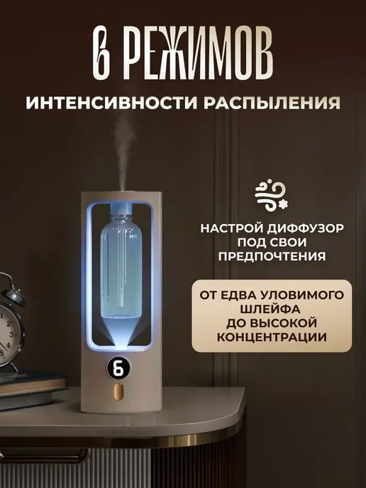 Аромадиффузор для дома автоматический парфюмированный, розовый, фото 2