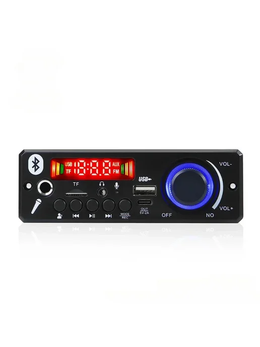 SOTAMIA Bluetooth усилитель мощности 2x50 Вт, 2x80, 80 Вт, фото 4