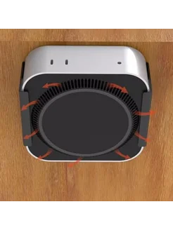 Нет бренда Оптимальный комплект из 2 подставок под стол для Mac Mini Pr