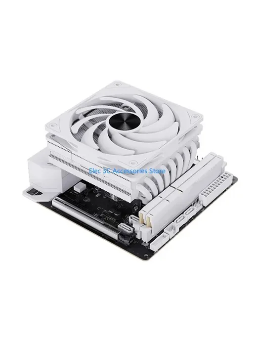 Нет бренда Y51A UT75 Кулер для процессора 8 тепловых трубок White, белый