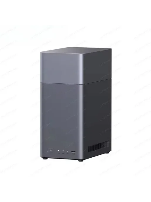 Нет бренда Сетевое хранилище NASync DH2300 2-битное, настольное, с подд, вариант