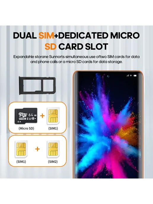 Смартфон fuffi S26 Pro 8/128 ГБ, черный, фото 6