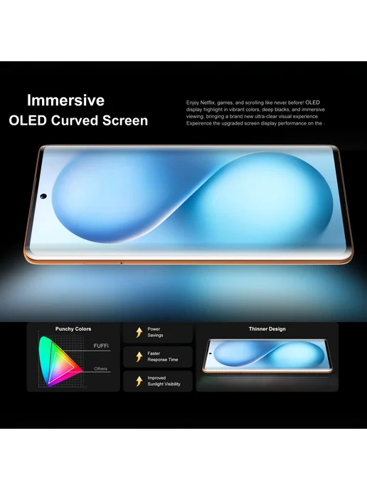 Смартфон fuffi S26 Pro 8/128 ГБ, черный, фото 7