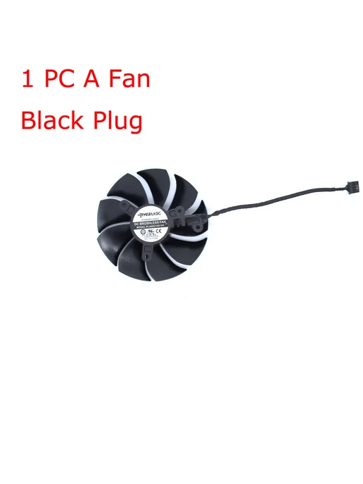 repairist Вентилятор видеокарты, Brown Plug, 1 Pc B Fan, коричневый, фото 3
